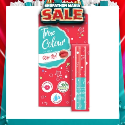 WATSONS - True Colour Lip Balm Rose Red (Softens And Nourishes) 1.7g