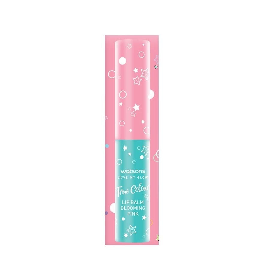 True Colour Lip Balm Blooming Pink (Softens And Nourishes) 1.7g