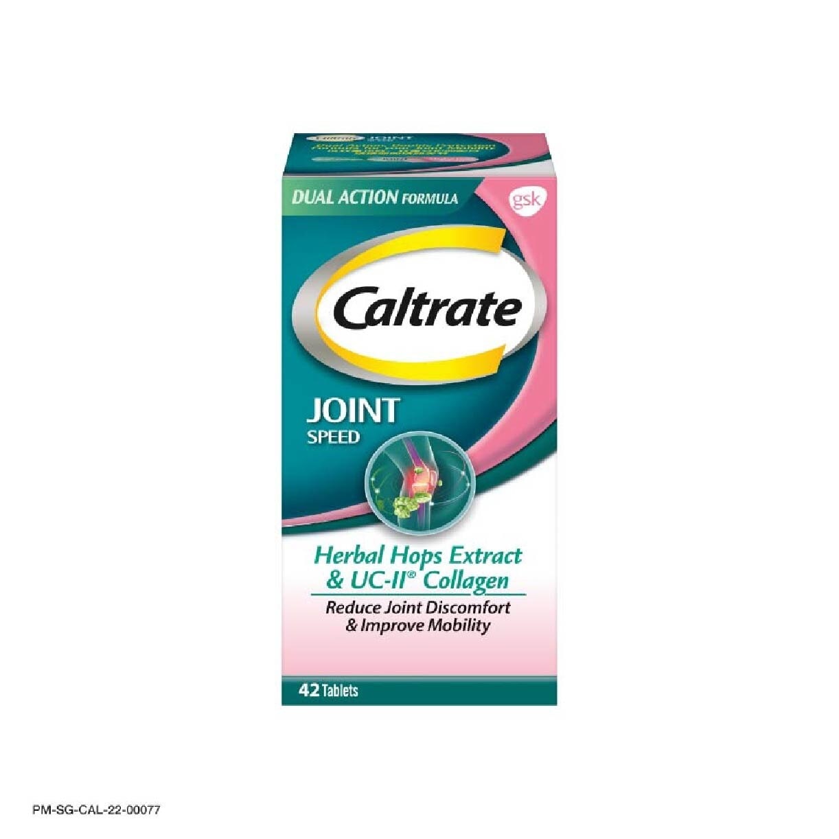 Caltrate Joint Speed Dual Action with Herbal Hops Extract & UC-II® Collagen 42s