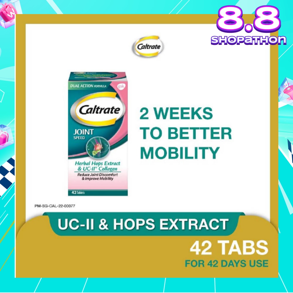 Joint Speed Dual Action with Herbal Hops Extract & UC-II® Collagen 42s