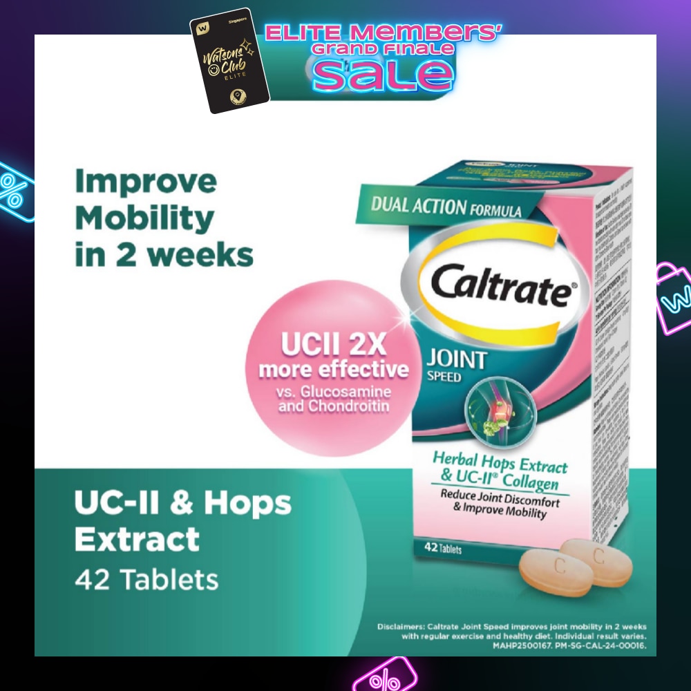 Joint Speed Dual Action with Herbal Hops Extract & UC-II® Collagen 42s