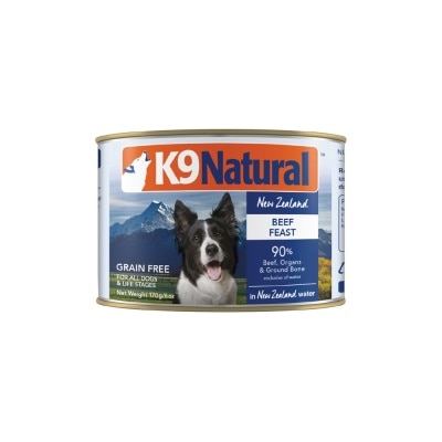 K9 NATURAL Beef Feast Canned Dog Food 170g image