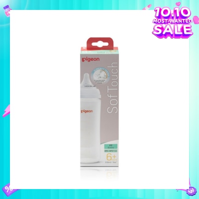 PIGEON Softouch 3 Nursing Bottle PP (For 6+ months) 330ml