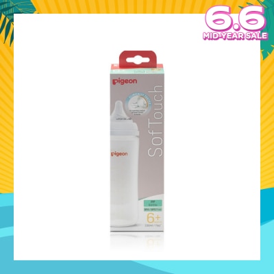 PIGEON Softouch 3 Nursing Bottle PP (For 6+ months) 330ml