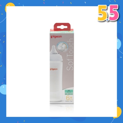 PIGEON Softouch 3 Nursing Bottle PP (For 6+ months) 330ml