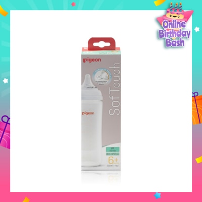 PIGEON Softouch 3 Nursing Bottle PP (For 6+ months) 330ml