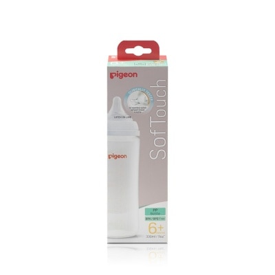 PIGEON Softouch 3 Nursing Bottle PP (For 6+ months) 330ml