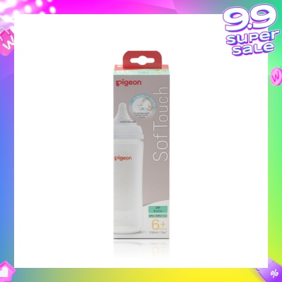 PIGEON Softouch 3 Nursing Bottle PP (For 6+ months) 330ml