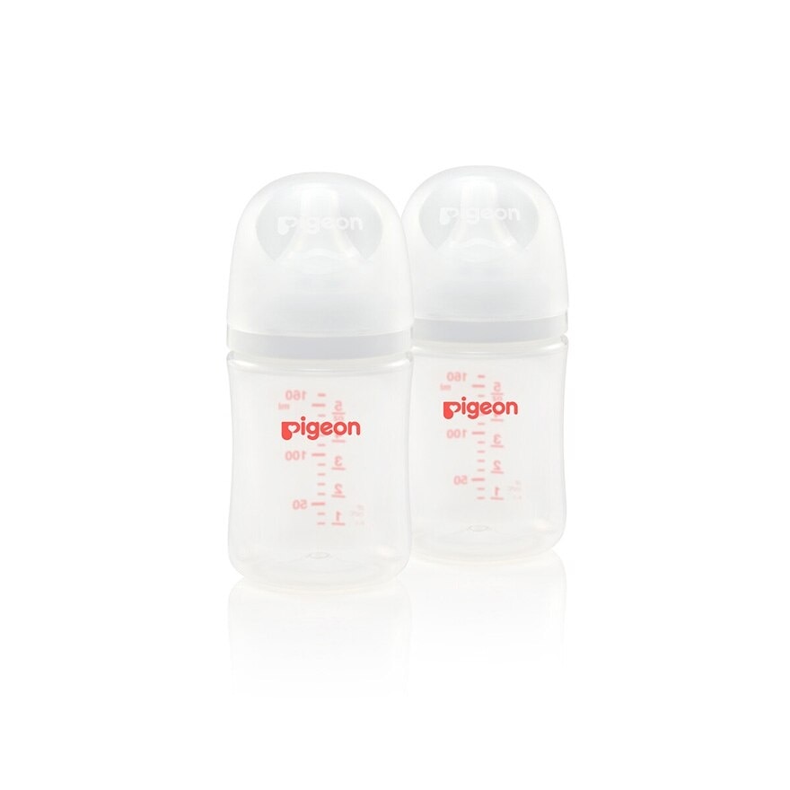 Softouch 3 Nursing Bottle PP Twin Packset (For 0+ months) 160ml x 2s