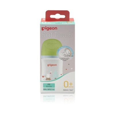 PIGEON Softouch 3 Nursing Bottle PP Rabbit (For 0+ months) 160ml