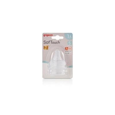 PIGEON Softouch 3 Nipple Blister Teats Size S (For 1+ months) 2s