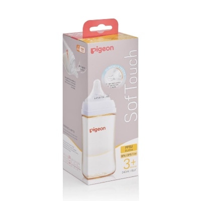 PIGEON Softouch 3 Nursing Bottle PPSU (For 3+ months) 240ml