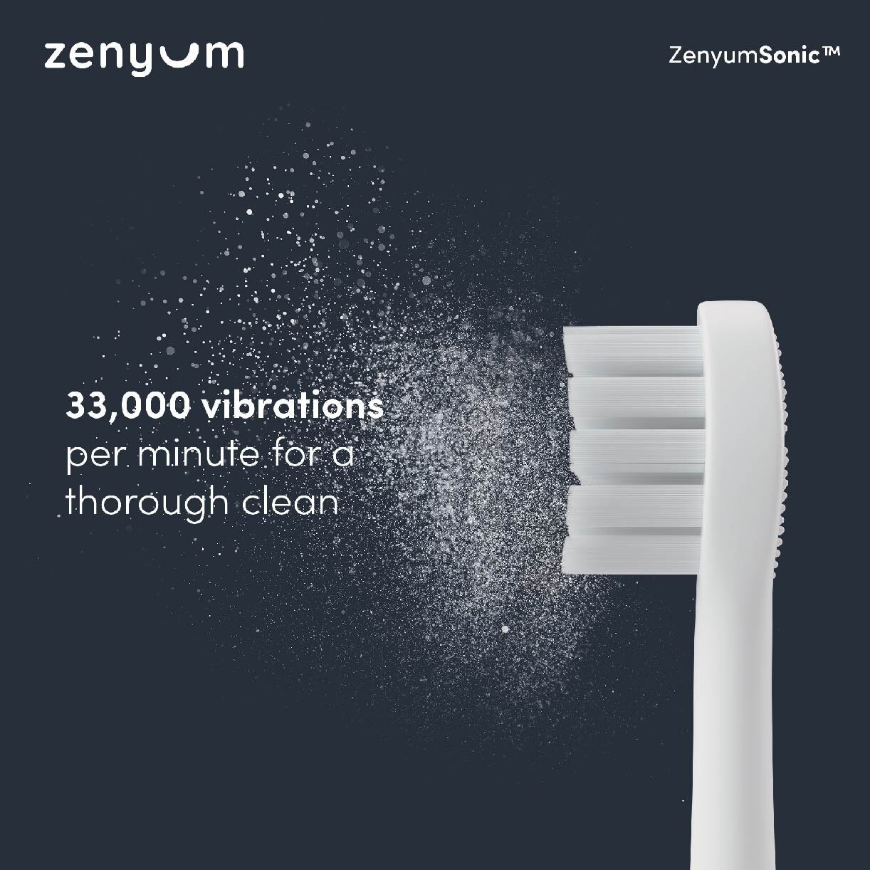 ZenyumSonic Electric Toothbrush Matte Black 1s