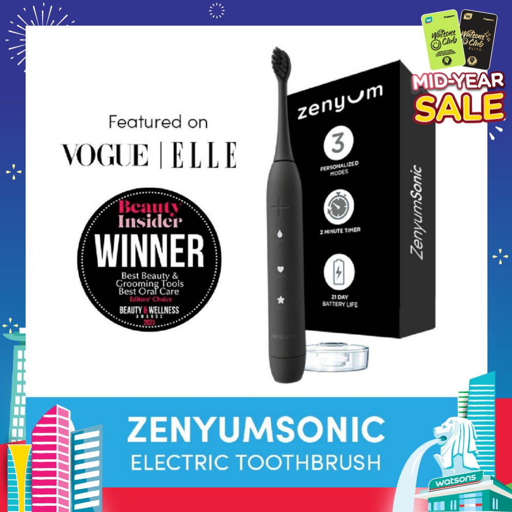 ZenyumSonic Electric Toothbrush Matte Black 1s