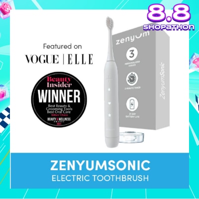 ZENYUM ZenyumSonic Electric Toothbrush Matte White 1s
