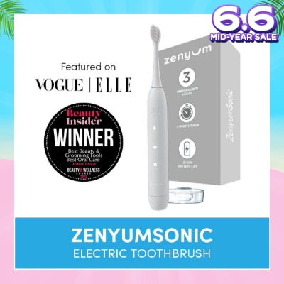 ZENYUM ZenyumSonic Electric Toothbrush Matte White 1s