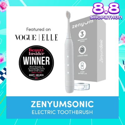 ZENYUM ZenyumSonic Electric Toothbrush Matte White 1s