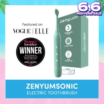 ZENYUM ZenyumSonic Electric Toothbrush Matte Green 1s