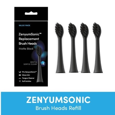 ZENYUM ZenyumSonic Brush Heads Matte Black 4s