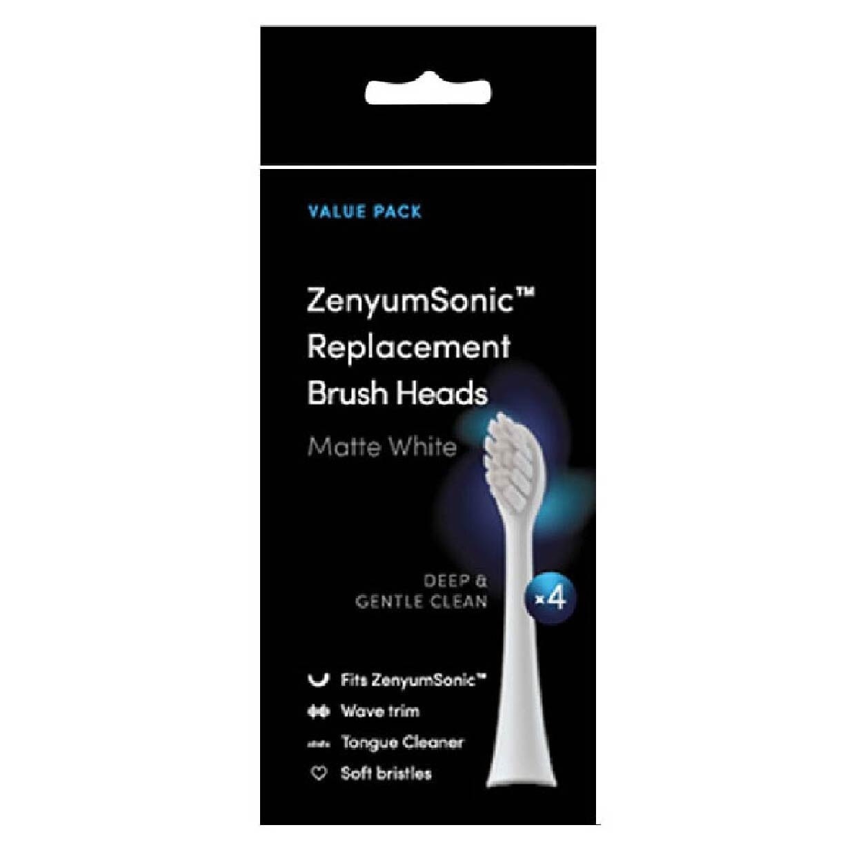 ZenyumSonic Brush Heads Matte White 4s