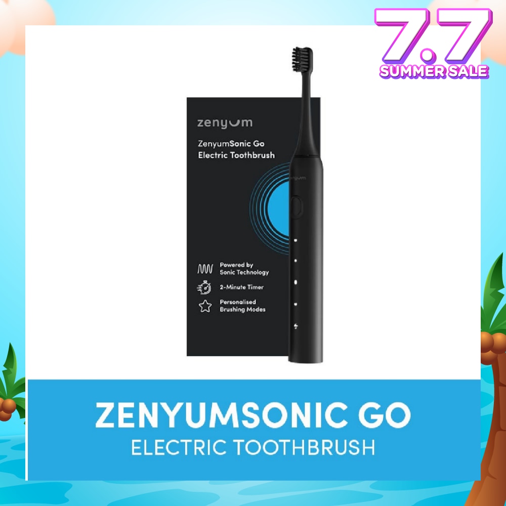 ZenyumSonic Go Travel Electric Toothbrush Black 1s