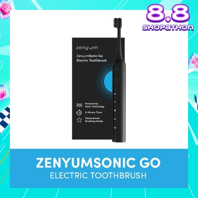 ZENYUM ZenyumSonic Go Travel Electric Toothbrush Black 1s