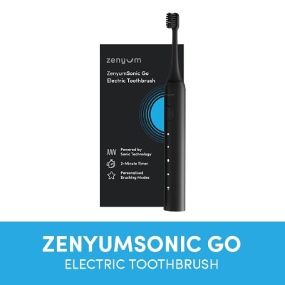 ZENYUM ZenyumSonic Go Travel Electric Toothbrush Black 1s