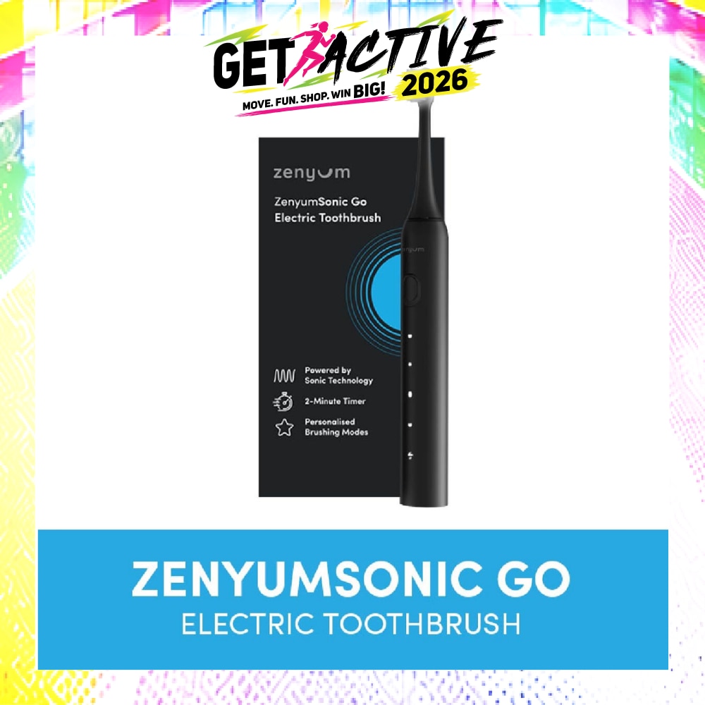 ZenyumSonic Go Travel Electric Toothbrush Black 1s image