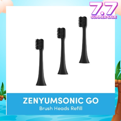 ZENYUM ZenyumSonic Brush Heads Black 3s