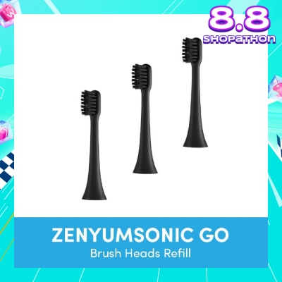 ZENYUM ZenyumSonic Brush Heads Black 3s