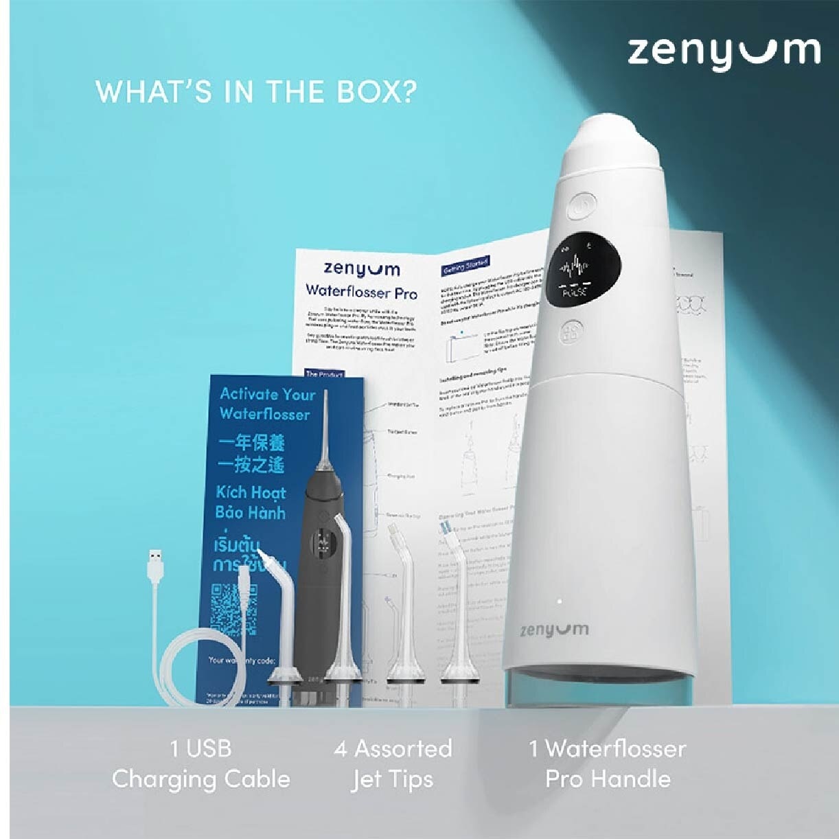 Zenyum Waterflosser Pro White 1s