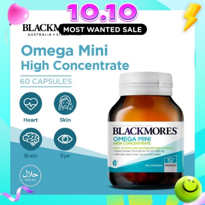 BLACKMORES Omega Mini High Concentrate Capsules 60s image