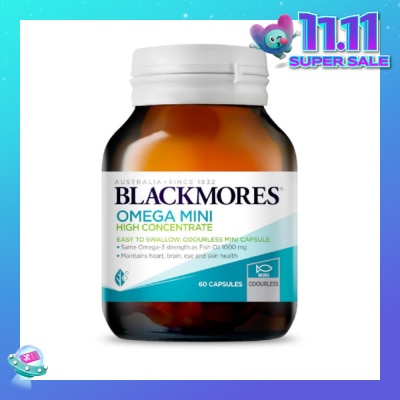BLACKMORES Omega Mini High Concentrate Capsules 60s