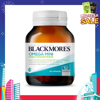 BLACKMORES Omega Mini High Concentrate Capsules 60s