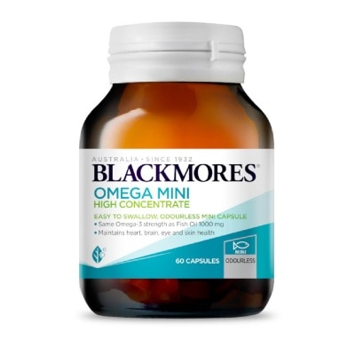 BLACKMORES Blackmores Omega Mini High Concentrate Capsules 60s