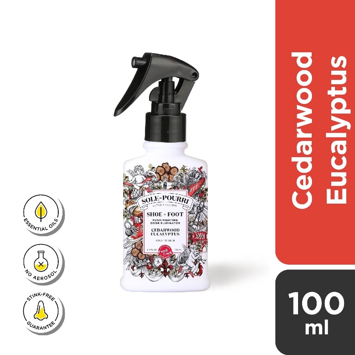 Shoe+Foot Odor Eliminator Sole 100ml