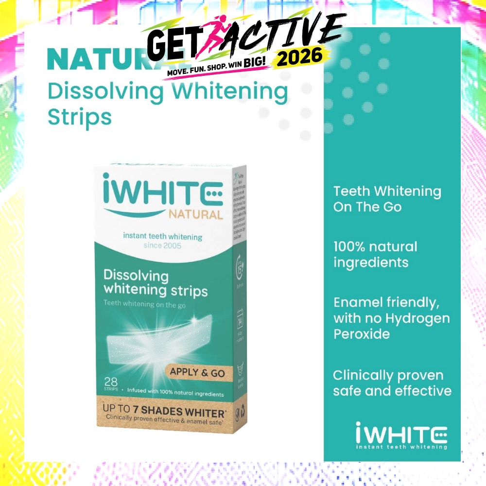 Natural Dissolving Whitening Strips 28s image