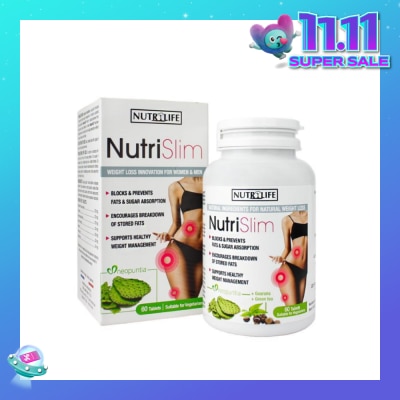 NUTRILIFE Nutri Slim Vegetarian Tablet (To Support Healthy Weight Management For Men & Women) 60s