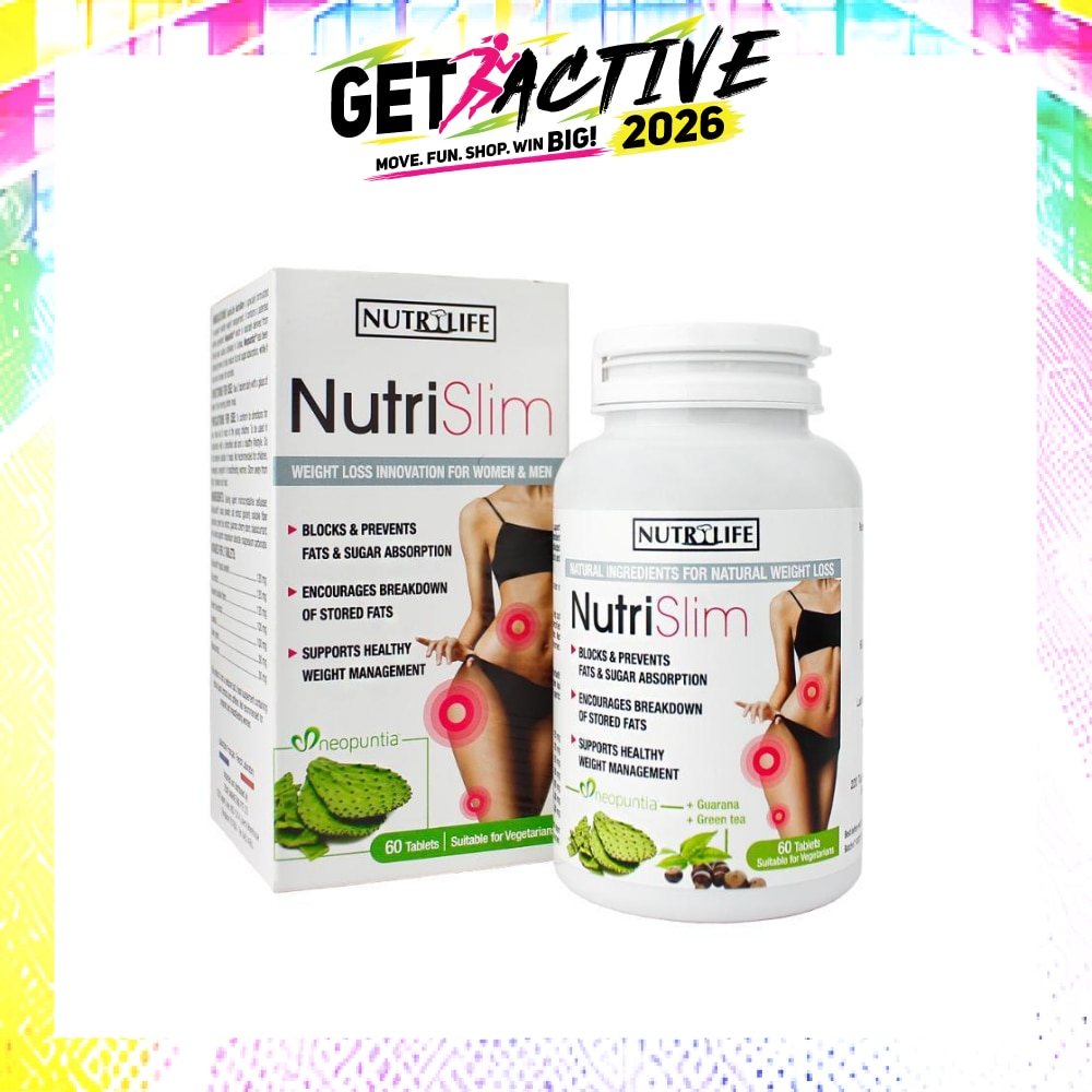 Nutri Slim Vegetarian Tablet (To Support Healthy Weight Management For Men & Women) 60s image