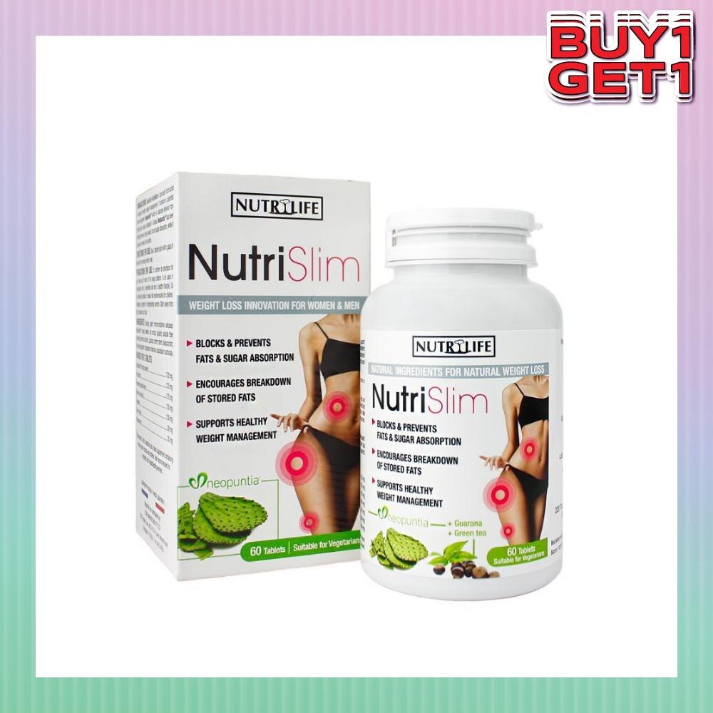 Nutri Slim Vegetarian Tablet (To Support Healthy Weight Management For Men & Women) 60s