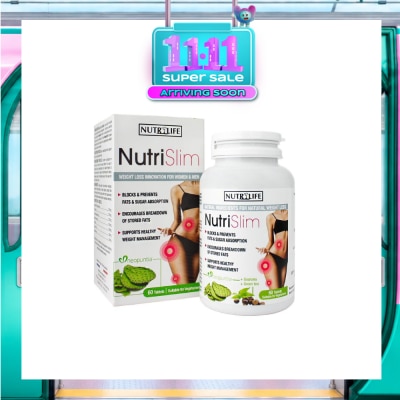 NUTRILIFE Nutri Slim Vegetarian Tablet (To Support Healthy Weight Management For Men & Women) 60s image