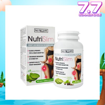 NUTRILIFE Nutri Slim Vegetarian Tablet (To Support Healthy Weight Management For Men & Women) 60s