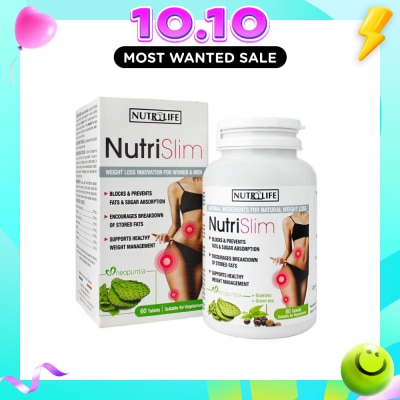 NUTRILIFE Nutri Slim Vegetarian Tablet (To Support Healthy Weight Management For Men & Women) 60s image