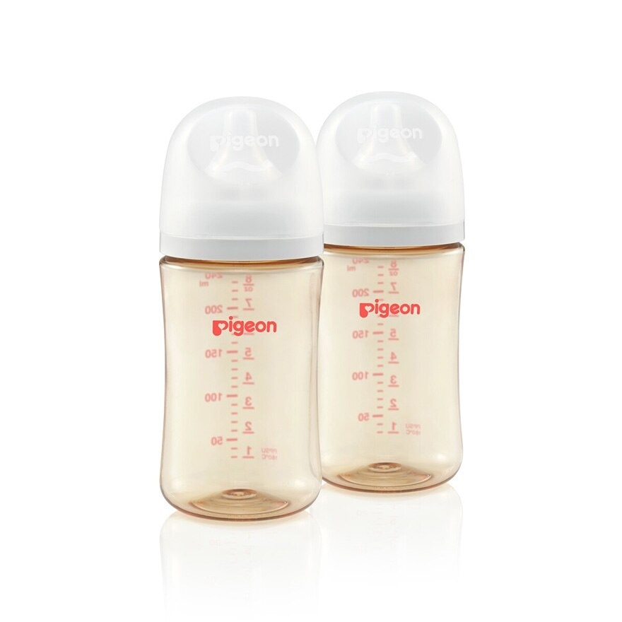 Softouch 3 Nursing Bottle PPSU Twin Packset (For 3+ months) 240ml