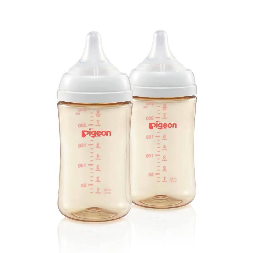 Softouch 3 Nursing Bottle PPSU Twin Packset (For 3+ months) 240ml