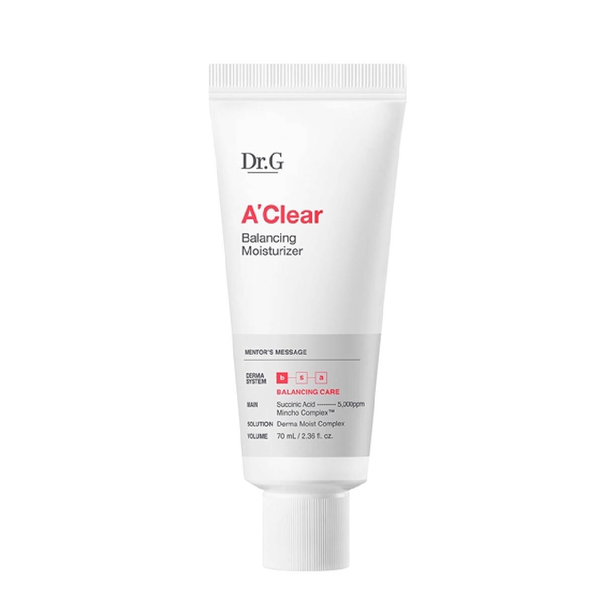 A'Clear Balancing Moisturiser (Oil And Moisture Balancing Moisturiser To Control Sebum And Replenish Dewy Moisture) 70ml