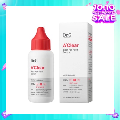 DR. G A'Clear Spot For Face Serum (From Spots To The Entire Face, Trouble Intensive Care Cream) 45ml