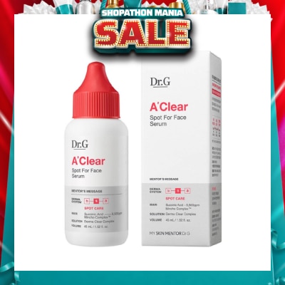 DR. G - A'Clear Spot For Face Serum (From Spots To The Entire Face, Trouble Intensive Care Cream) 45ml
