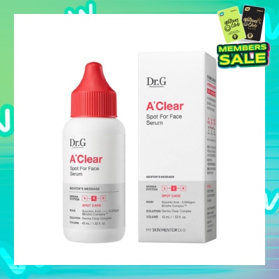 DR. G A'Clear Spot For Face Serum (From Spots To The Entire Face, Trouble Intensive Care Cream) 45ml