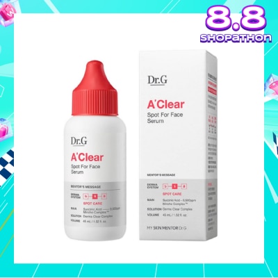 DR. G A'Clear Spot For Face Serum (From Spots To The Entire Face, Trouble Intensive Care Cream) 45ml